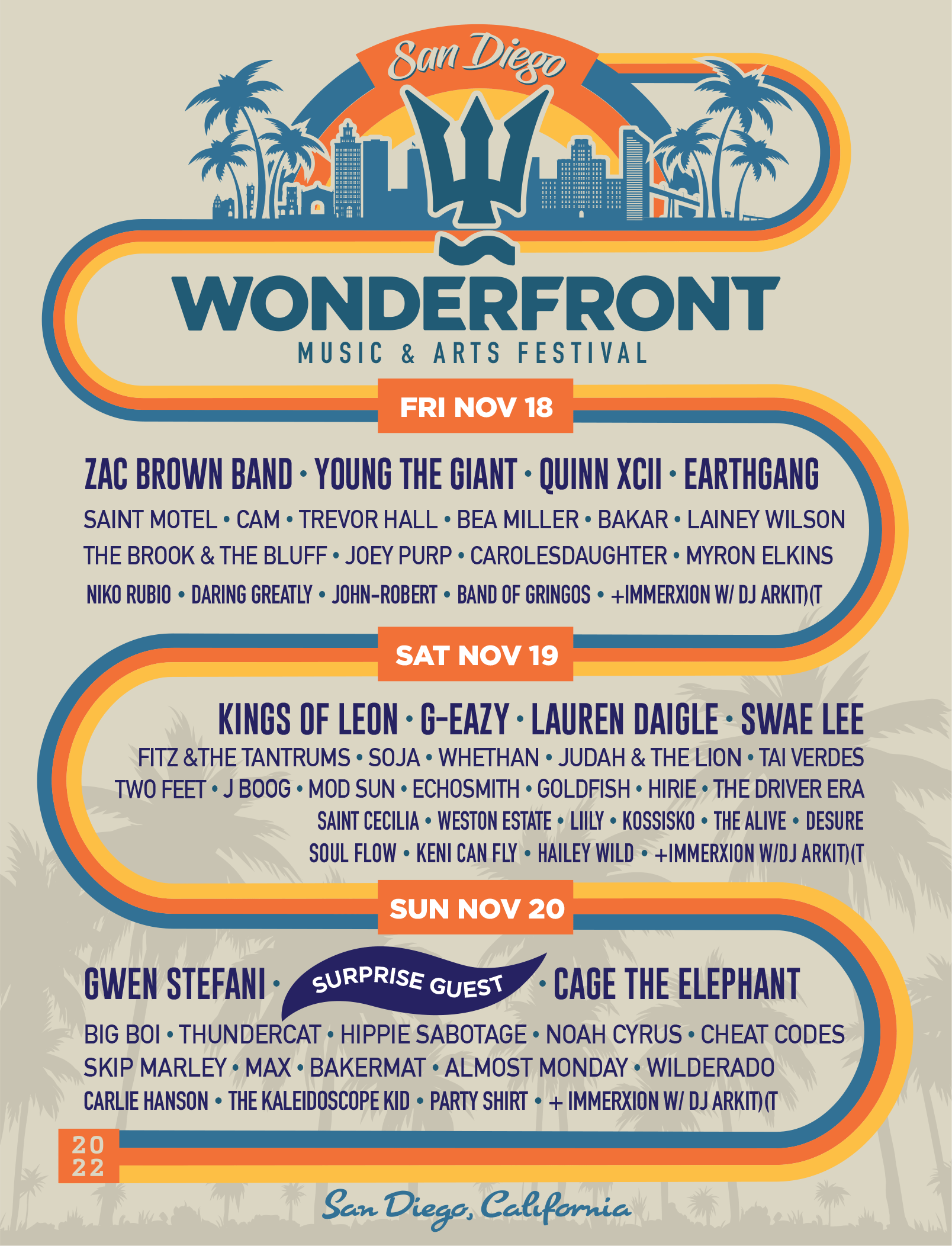 Wonderfront 3-Day Festival for 2 - Berry Good Food Foundation